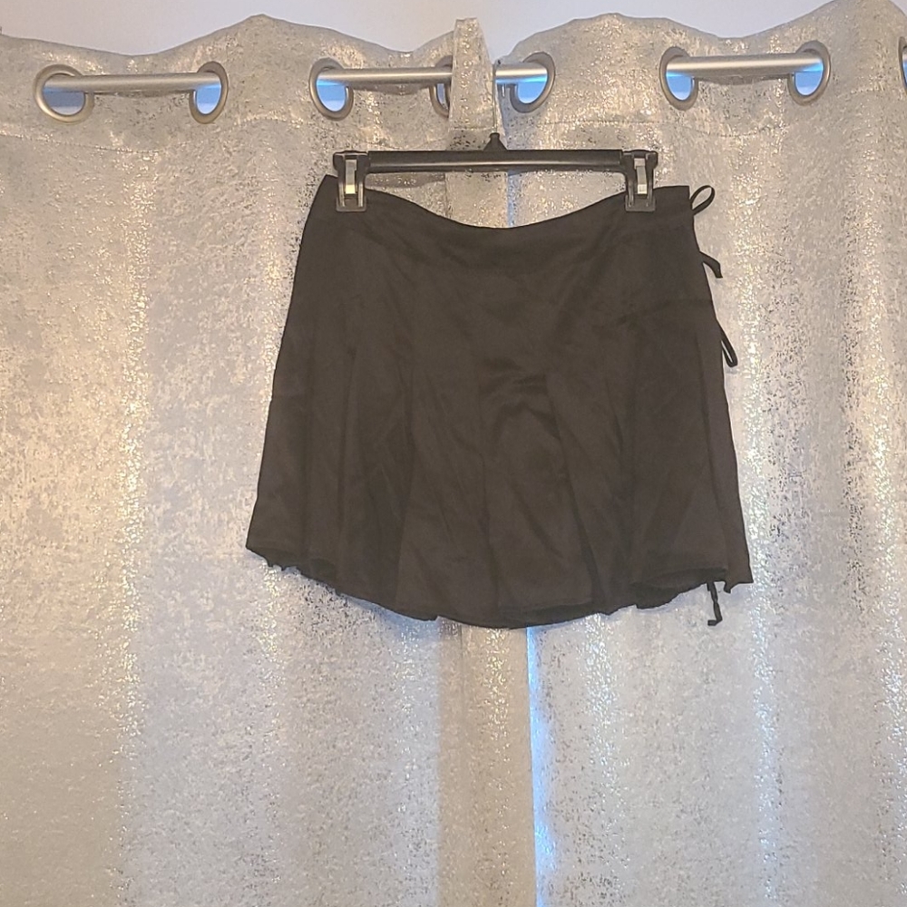 Pleated Mini Skirt